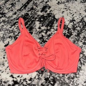 Bra sized bikini top 34G